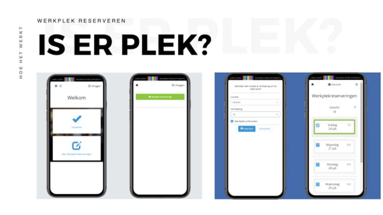 Foto van telefoon app