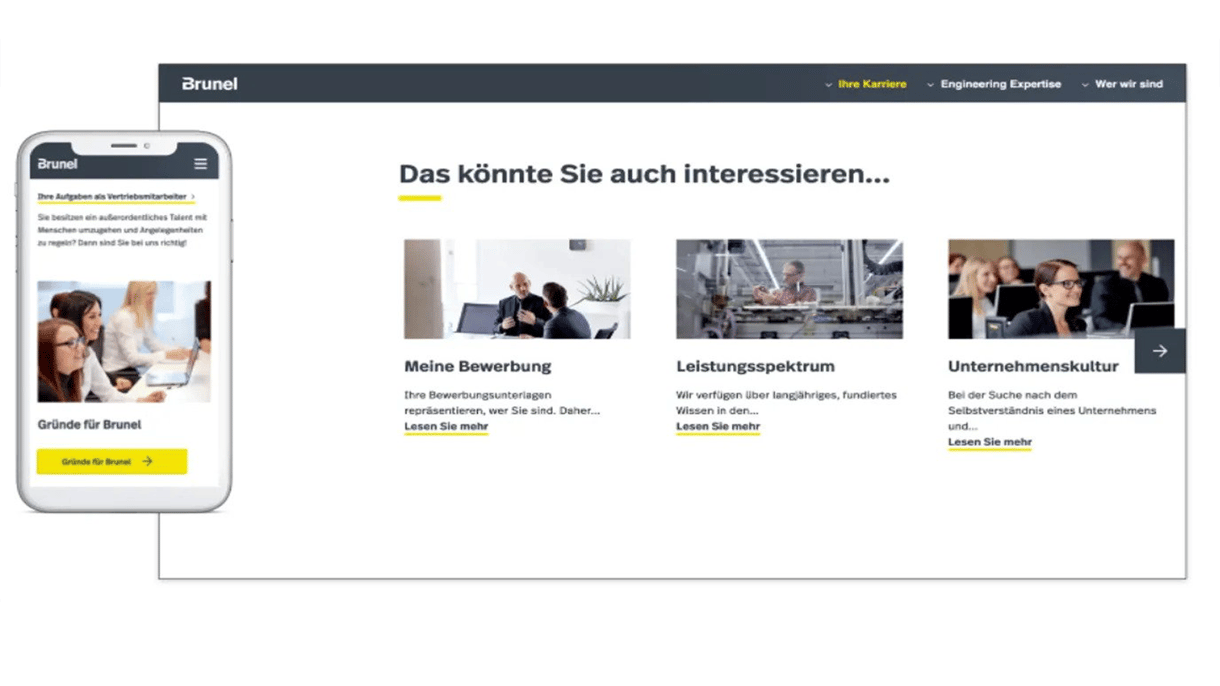 brunel website overview