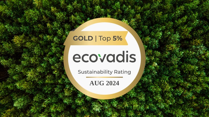 EcoVadis Sustainability Rating Gold