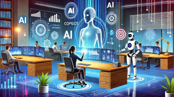 Toekomstbeeld AI op kantoor