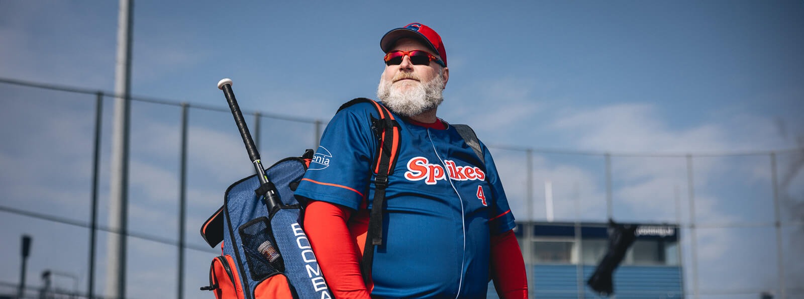 Integratiebaas Arjan in sportkleding.