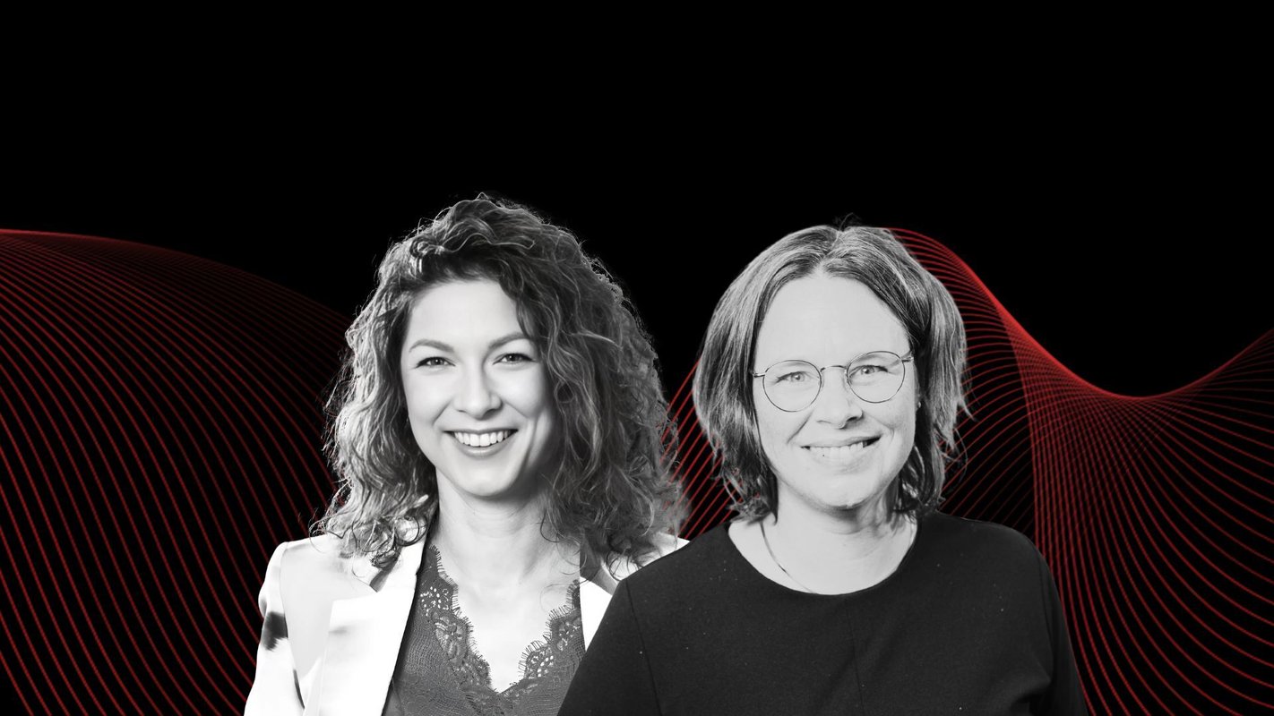 Illustratie van twee vrouwen