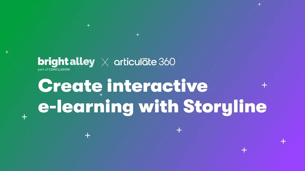 Bright Alley en Articulate 360 partnership logo