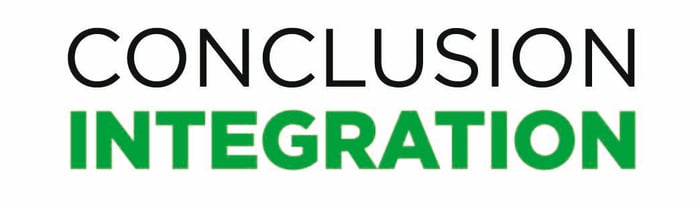 Conclusion Integration logo.
