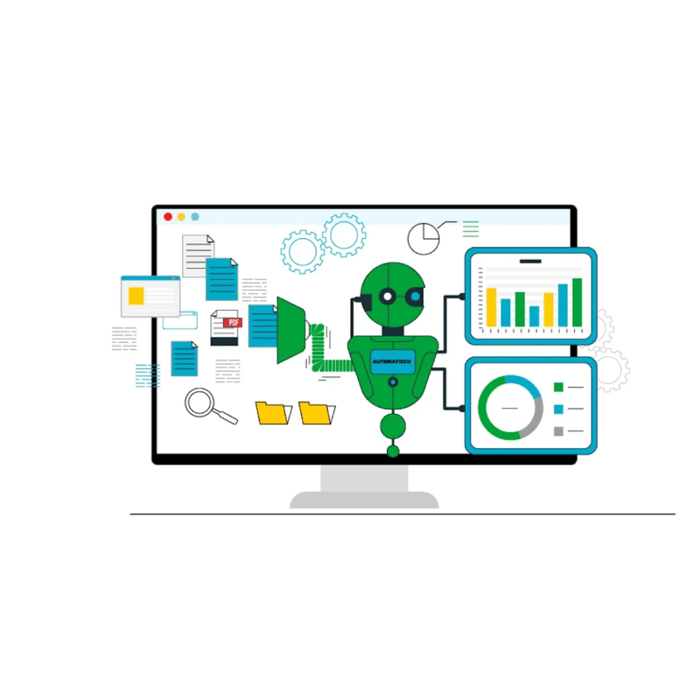 Illustration for automatization of professional servies.