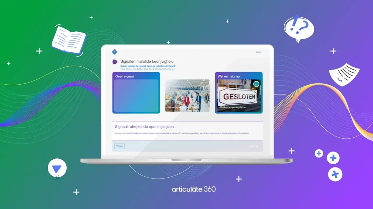 Voorbeeld van Articulate360