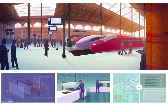 collage openbaar vervoer