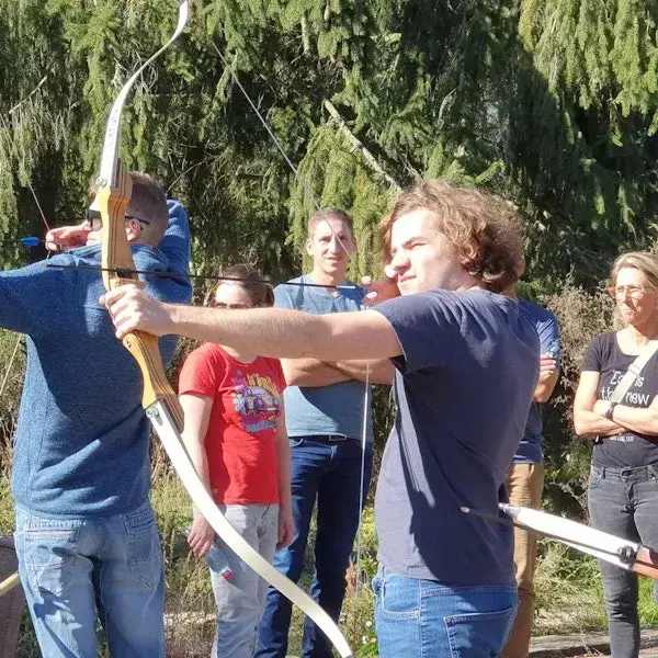 Pijl en boog schieten