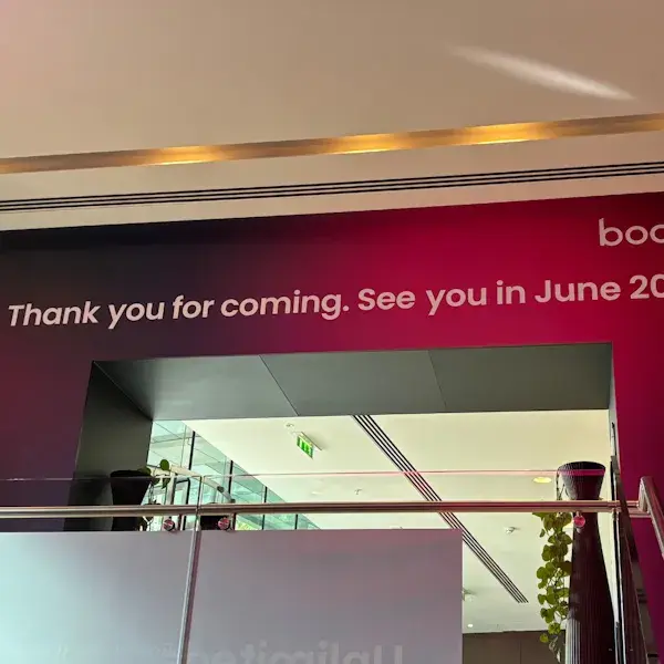 Bedankt voor het langskomen