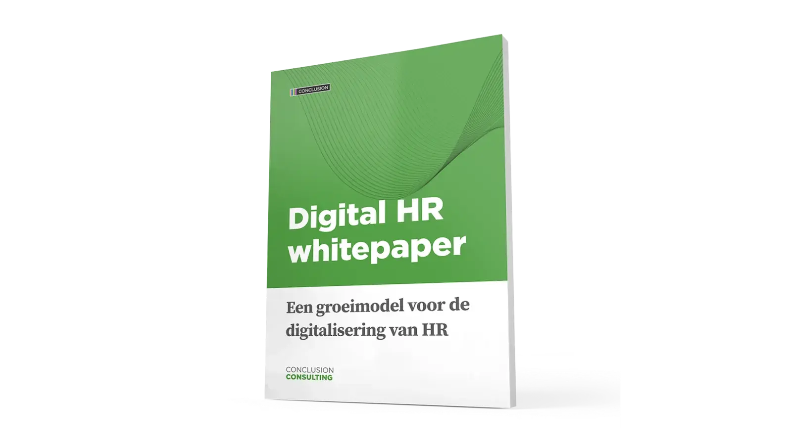 Vooraanzicht van het Digital HR whitepaper 