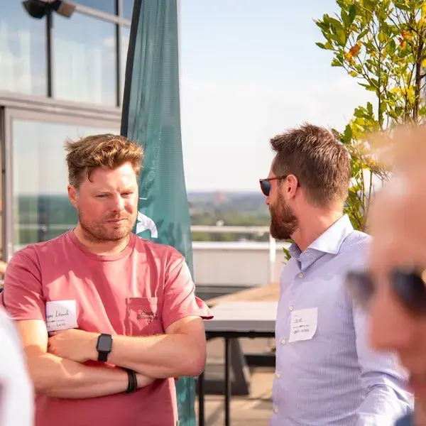 Alumniborrel buiten 1