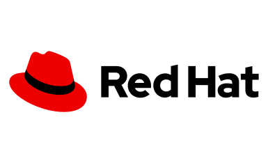 red hat logo.