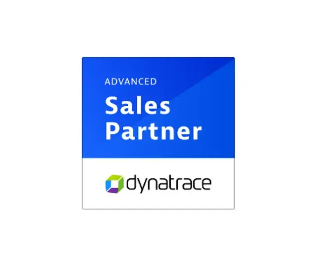 Logo van Dynatrace.